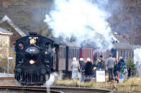 Juletoget ankommer til Grejsdalen  (C) sjvt.dk